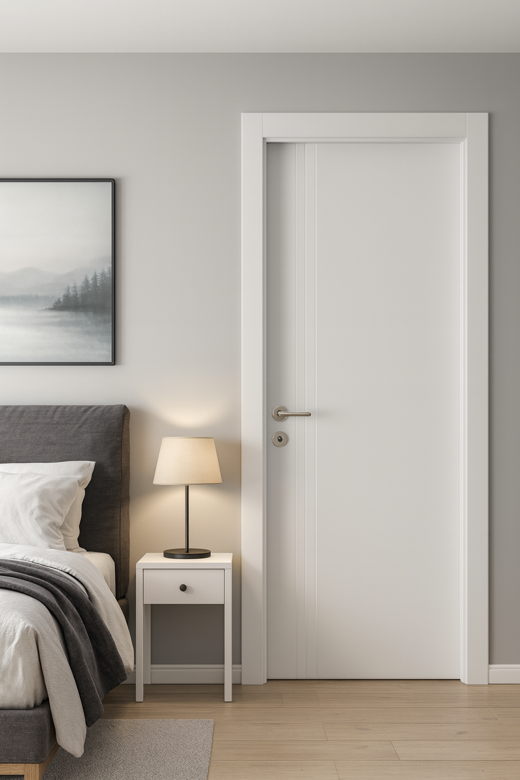 דלת פנים פולימר יצוק ניקנור סדרת חושן